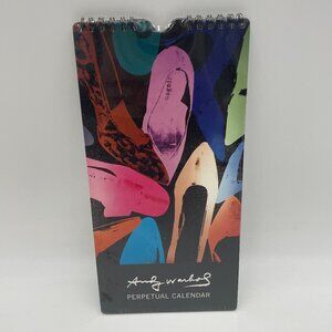 Andy Warhol Perpetual‎ Calendar Galison NEW Modern Art Open Year